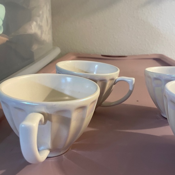 Anthropologie Home Luster Latte Mermaid Mug Bundle (4pc) - Picture 6 of 7